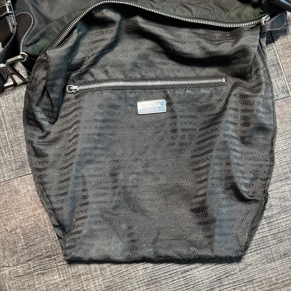 Prada Black Nylon Shoulder Bag - Picture 16 of 16